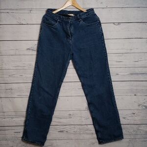 Woolrich fleece lined straight jeans